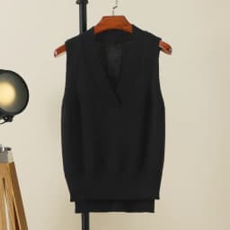 Women's Vest Cropped Sweater Clothing Preppy Style Tops Sweaters Blouse Pullover Warm Korean Padded Woman Female Sleeveless