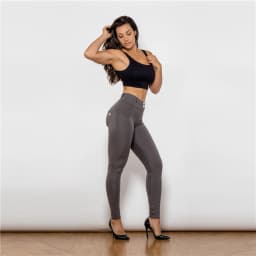 Shascullfites Butt Lift Leggings Fitness Olive Green Naked Feeling Workout Compression Thin Legging