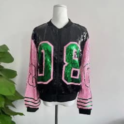 Women Plus Size T-Shirt Dress Glitter Sequin Jersey Letter 08 Print Loose O Neck Hippy Hip Hop Bling Long Tee Tops For Ladies