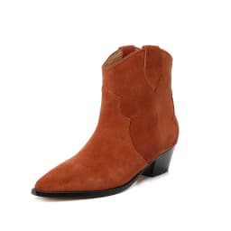 Winter New Classic Chelsea Boots Vintage Leather Pointed Heel Ankle Boots Stylish High Top Casual Comfort Cowboy Boots Ladies