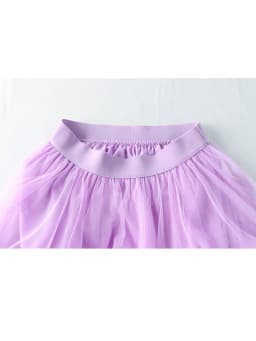 Autumn Winter New 2025 Irregular Cake Tulle Skirt Women Sweet Midi Long High Waist A Line Skirt Female Mesh Party Skirt Lady