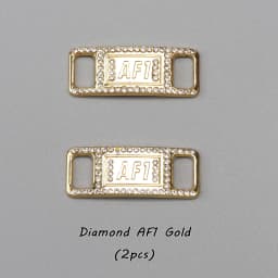 Large Glitter Shoelaces Buckle Metal Buckle Shoelace Accessories Metal Lace Lock DIY Sneaker Shoe Decorations 2pcs / Pair