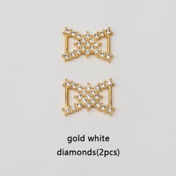Large Glitter Shoelaces Buckle Metal Buckle Shoelace Accessories Metal Lace Lock DIY Sneaker Shoe Decorations 2pcs / Pair