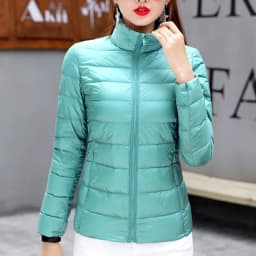 8XL Women White Duck Down Coats 4XL 5XL Female Ultra Light Duck Down Jackets Autumn Winter Warm Stand Collar Hiking Coat Outwear