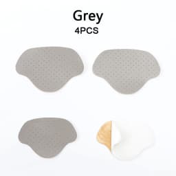 Heel Repair Subsidy Sticky Shoes Hole Sneakers Insoles Patch Heel Pads Heels Sticker Protector Foot Care Anti-Wear Inserts 4 PCS