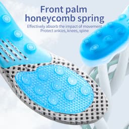 Premium Spring Silicone Gel Insoles Orthopedic Flat Foot Health Sole Pad For Shoes Insert Arch Support Pad For Plantar Fasciitis