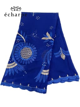2024 New Dubai Scarf For Muslim Women African Cotton Hijab Islam Hijab Pashmina Turban Headscarf Embroidery Shawls