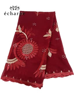 2024 New Dubai Scarf For Muslim Women African Cotton Hijab Islam Hijab Pashmina Turban Headscarf Embroidery Shawls