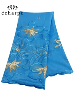 2024 New Dubai Scarf For Muslim Women African Cotton Hijab Islam Hijab Pashmina Turban Headscarf Embroidery Shawls
