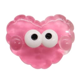 New Arrival 1Pcs Resin Pink Heart Shoe Charms Colorful Balls Accessories Kids Shoes Buckle Decoration For Children Present