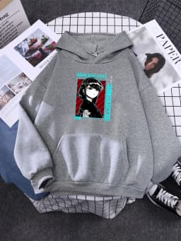Komi San Can'T Communication Women Hoody Street Hooded Sweatshirts Harajuku Comfortable Pullovers Korean Soft Female Streetwear