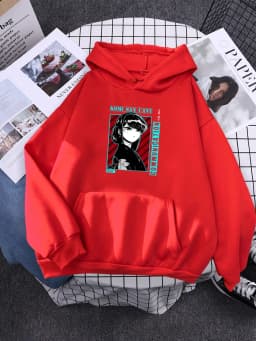 Komi San Can'T Communication Women Hoody Street Hooded Sweatshirts Harajuku Comfortable Pullovers Korean Soft Female Streetwear