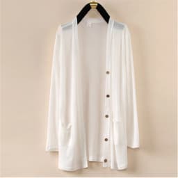 UHYTGF Fashion Women Coat 2022 New Knitted Shawl Cardigan Female Spring Summer Jacket Long-Sleeved Loose Size Thin Tops 5XL 1755