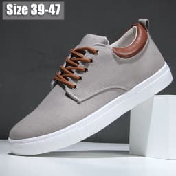 Italian Canvas Shoes For Men Large Size 47 48 Vulcanized Sneakers Slip On Men's Plimsoll Male Trainers Trend Summer Sports Shoes
