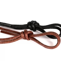 2pcs New Waxed Cotton Round Shoe laces Leather Shoes lace Waterproof Shoelaces Men Fashion Boots Shoelace Shoestring Accessories