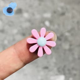 Single Sale Resin Sunflowers Charms Garden Shoe Accessories 3D Shoes Decoration Fit Holes Wristbands Kid‘s Girl's Gift