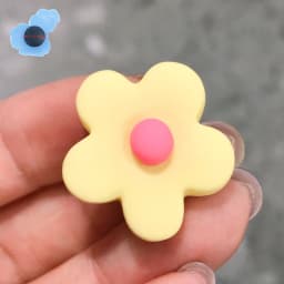 Single Sale Resin Sunflowers Charms Garden Shoe Accessories 3D Shoes Decoration Fit Holes Wristbands Kid‘s Girl's Gift