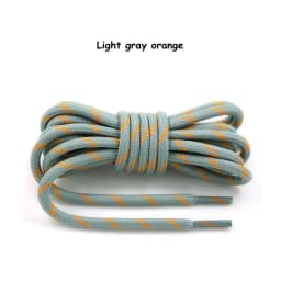 1Pair Round Shoelaces Outdoor Hiking Sports Shoe Laces Kids Sneakers Shoelaces Length 100/120/140/160CM Lacets Baskets 19 Colors