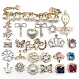 1PCS Shoes Charms Designer Charm Bling Rhinestone Girl Gift Glow Clog Decoration Metal Love Butterfly Shoe Accessories