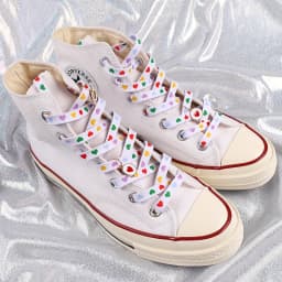 New Flat Love Heart Shoelaces for Women's Men's Sneakers Suitable for High Canvas Shoe Laces Sport Shoelace for Shoes