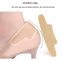 Heel Stickers Heel Shoe Protector for High Heels Anti Slip Anti-wear Heel Liner Women Sandals Foot Care Shoes Accesories 1 Pair