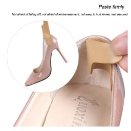 Heel Stickers Heel Shoe Protector for High Heels Anti Slip Anti-wear Heel Liner Women Sandals Foot Care Shoes Accesories 1 Pair
