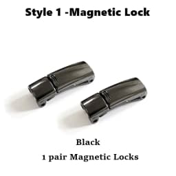 2026 Fashion New Metal Shoelace Magnetic Buckle Shoes Accessories Sneaker Kits Metal Laces Buckle 4 Style Shoe Decorations