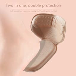T-shape Heel Sticker High Heel Half Pad Shoes Big Change Small Size Insole Anti-heel Anti-wear Summer Sandals Women Shoe Cushion