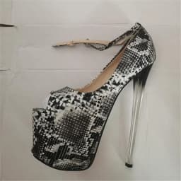 SDTRFT Cosplay Platforms Stilettos 22cm Ultra Thin High Heels Sexy Ladies Party Pumps Shallow Mouth Catwalk Shows Women's Shoes