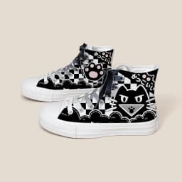 Amy and Michael New Original Designer Trendy Sneakers Cute Girls Young Students High Top Casual Canvas Shoes Women Trainers