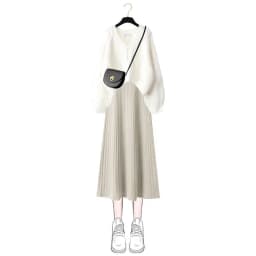Autumn and Winter Women's Two Piece Set 2022 New Women Knitting Korean Elegant Solid Sweater+Dress Autumn Winter Clothing Suit
