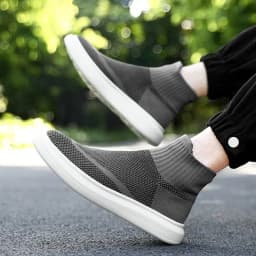 MWY Winter Warm Shoes Men's Sneakers Ankle Socks Shoes Comfortable  Casual Sports Shoes zapatillas hombre plus size 36-46