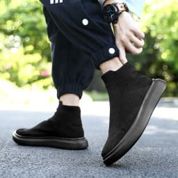 MWY Winter Warm Shoes Men's Sneakers Ankle Socks Shoes Comfortable  Casual Sports Shoes zapatillas hombre plus size 36-46