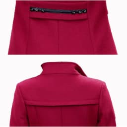UHYTGF Blends Woolens Overcoat Female Coat Autumn Winter Coats And Jackets Women Loose size Coat Women's Wool Coat Long Tops 647