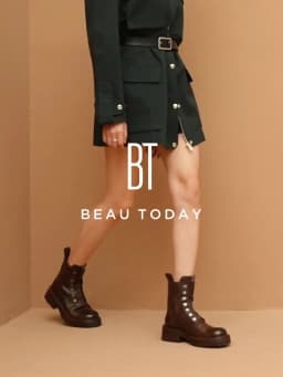 BeauToday Ankle Boots Women Horse Leather Waxing Round Toe Zippers Metal Decoration Platform Ladies Booties Handmade 04469