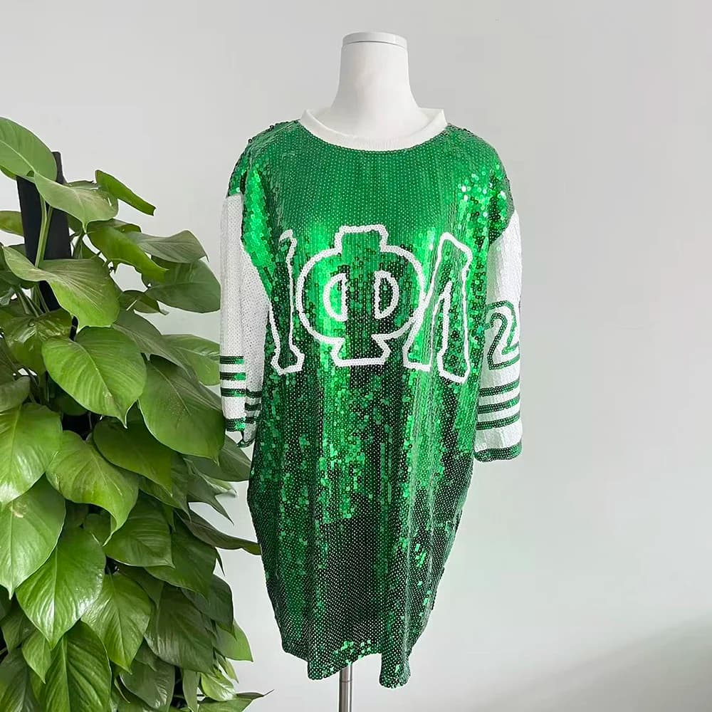 Iota Phi Lambda Sequined T-Shirt