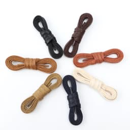 Waxed Flat Shoelaces Leather Waterproof Casual Shoe Laces Unisex Boots Shoelace Length 60/80/100/120/140/160/180CM Accessories