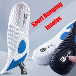 Orthopedic Insoles for Plantar Fasciitis Flat Feet Arch Support Foot Insoles for Sport Running Shoes Men Women Comfort Shoe Sole