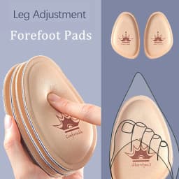 4pcs Women Forefoot Pad High Heels Non-slip Pain Relief Insert Half Insoles Round Toe Cushion Foot Care Sole Shoe Pads Insoles