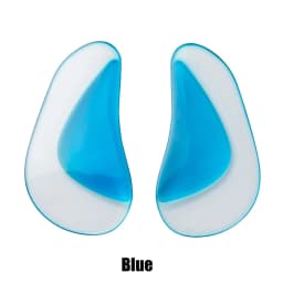 1Pair Arch Orthotic Support Silicone Insoles for Feet O/X Foot Plate Flat Foot Corrector Shoe Cushion Foot Care Insert Insole