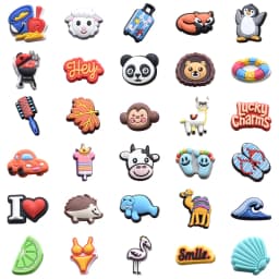 Cute Shoe Charms for Crocs Accessories Women Clogs Pins Men Badges Kids Jeans Boy Girls Decorations Buckle Shoes Accessories