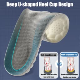 High Quality Sports Insoles for Shoes Men Memory Foam Woman Templates Arch Support Orthopedic Insoles for Sneakers Shoe Pad