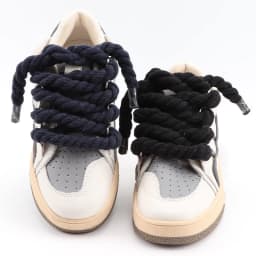 New Fashion Bold 10MM Width Round Linen Shoelaces for Sneakers Suitable Board Shoes Canvas AF1/AJ Round Shoes Boot Shoelace