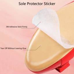 Sole Protector for High Heels Shoes for Women Sandals Outsole Insoles Self-Adhesive Ground Grip Non-Slip Shoe Repair Stickers
