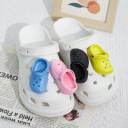 Funny Shoe Charms for Women Men Boys Girls Teens Cute Shoes Decoration Charms Pack for Clog Shoe Bubble Slides Accessories