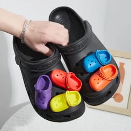 Funny Shoe Charms for Women Men Boys Girls Teens Cute Shoes Decoration Charms Pack for Clog Shoe Bubble Slides Accessories