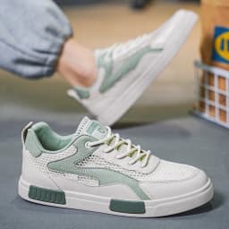 Large Size 47 Men Shoes Summer Mesh Vulcanized Breathable Walking Sport Shoes For Men Flat Sneakers Fashion Skateboarding Shoes