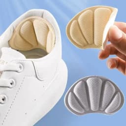 2/8PCS Heel Pads Lightweight for Sport Shoes Adjustable Cute Size Back Sticker Antiwear Feet Soft Pad Relief Anti-wear Cushions