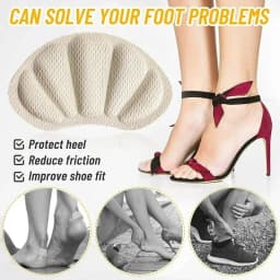2/8PCS Heel Pads Lightweight for Sport Shoes Adjustable Cute Size Back Sticker Antiwear Feet Soft Pad Relief Anti-wear Cushions