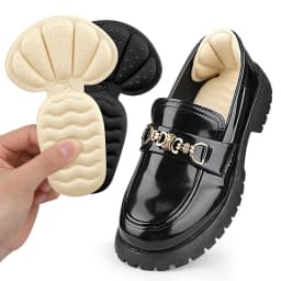 2/4pcs Thicken Sponge Heel Stickers Shoe Cushion Heel Protector Shoes Adjuster High Heels Inserts Heel Pads Shoe Half Insoles